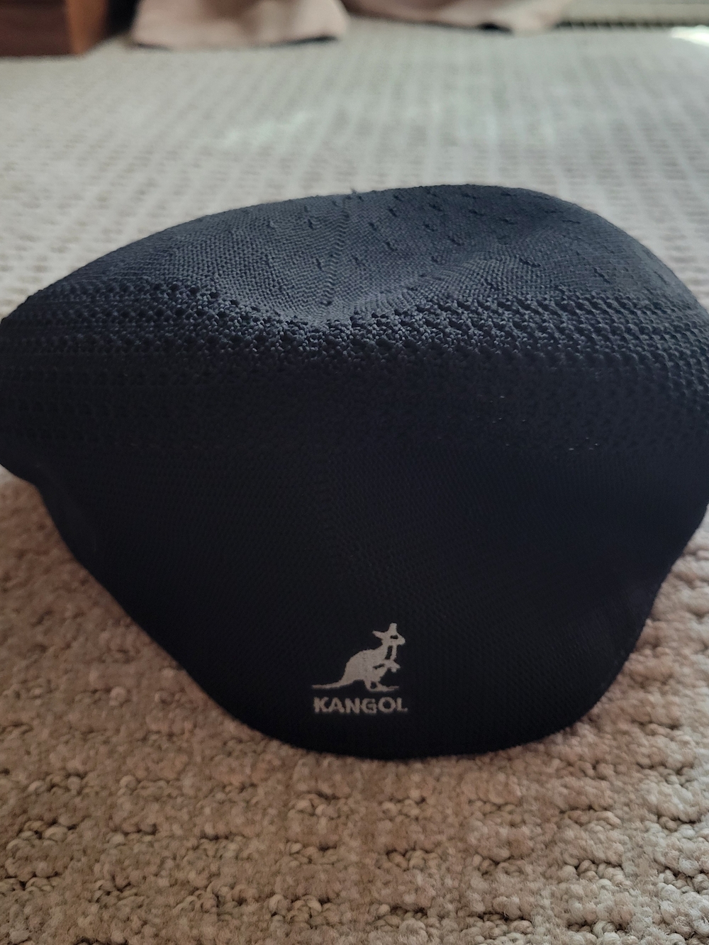 Kangol Black Classic Flat Cap